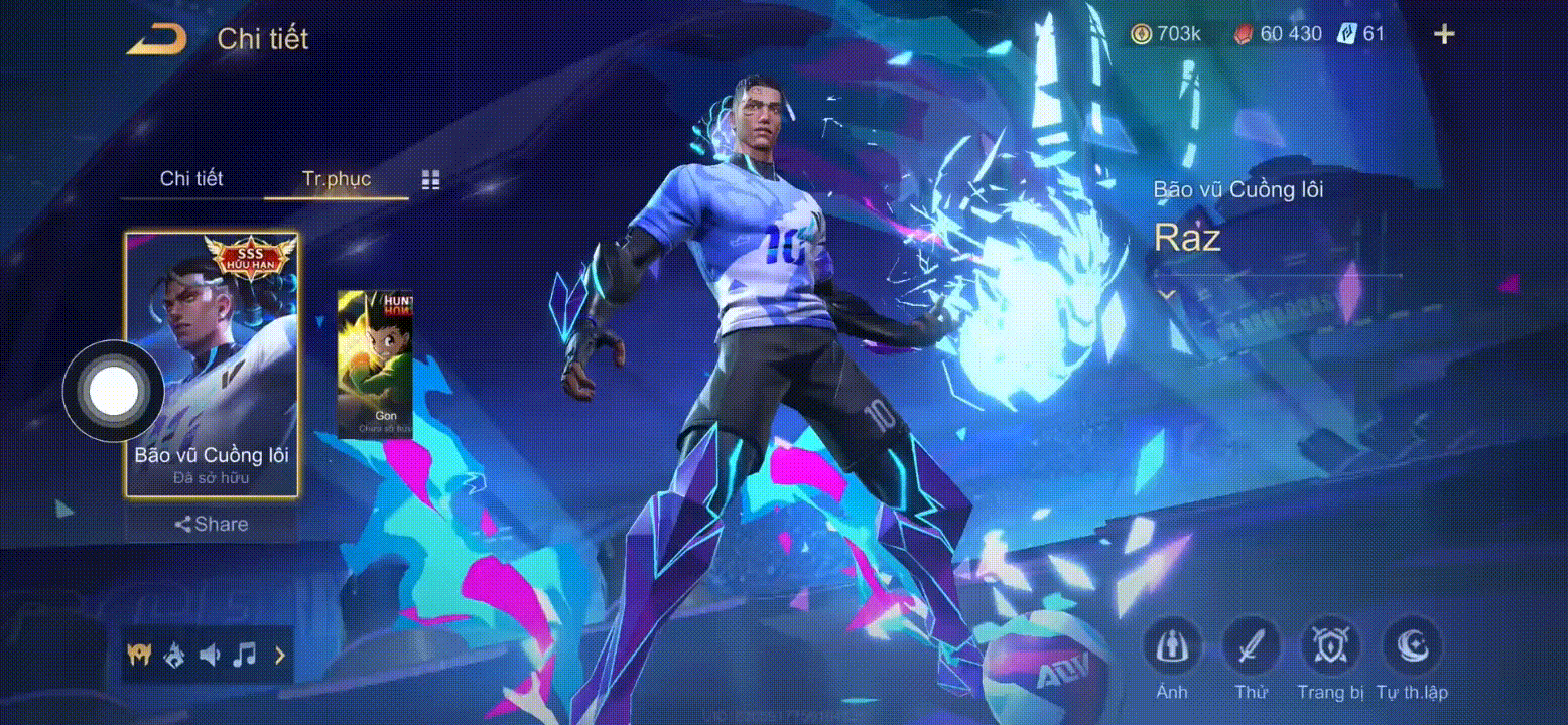 50.000đ Săn Raz Cuồng Lôi