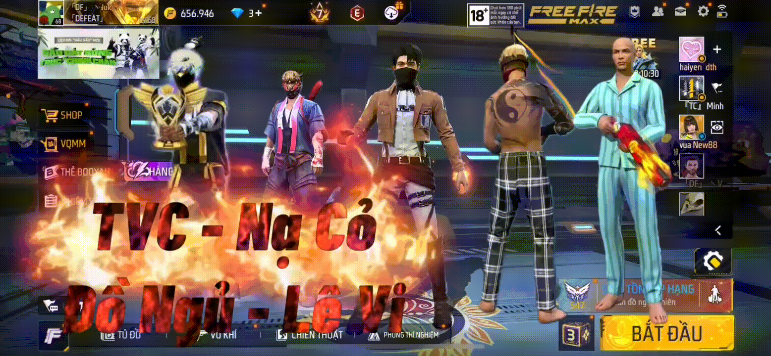 TVC - Nạ Cỏ - Đồ Ngủ - Levi